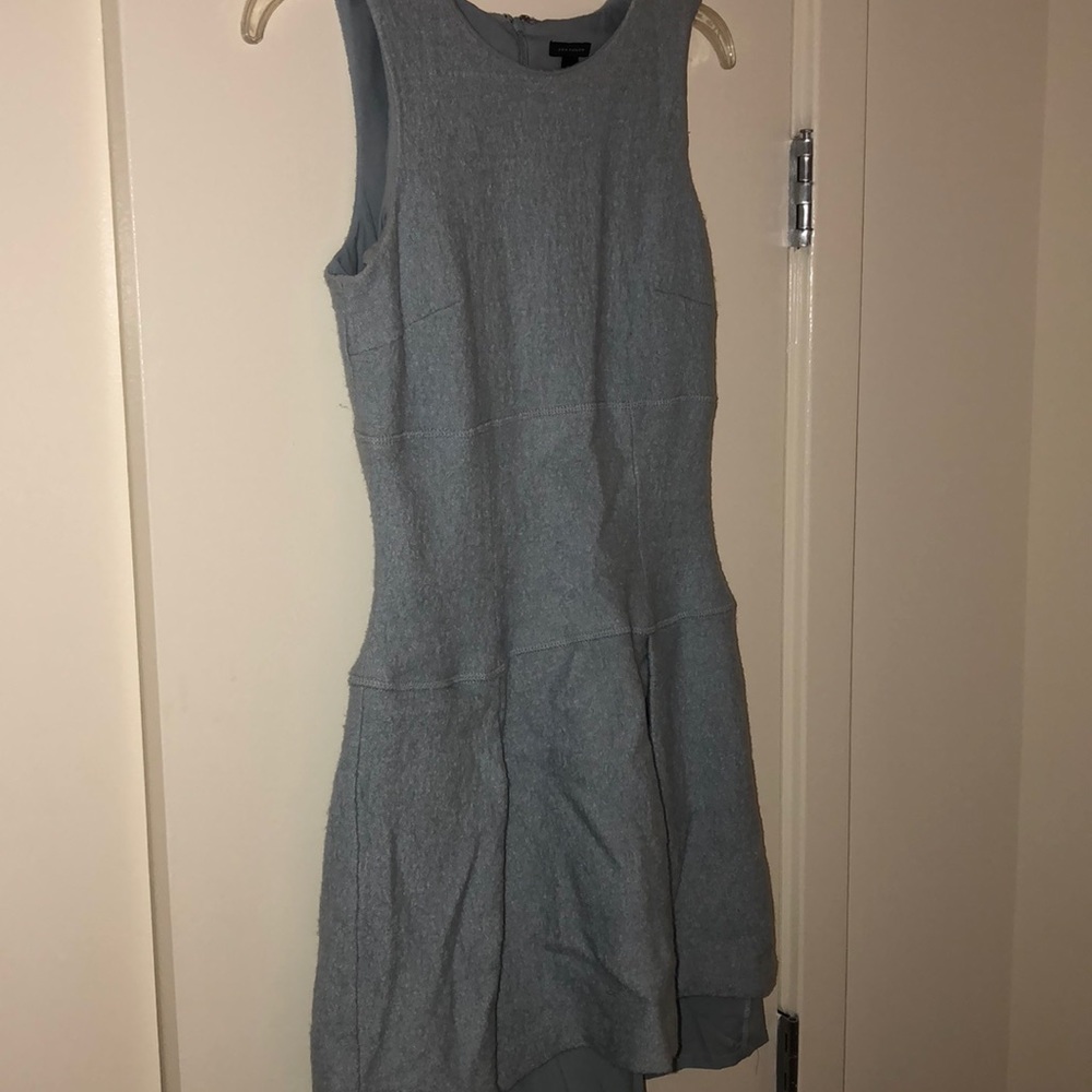 Wool Ann Tylor blue dress - Picture 3 of 4
